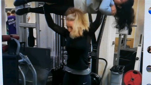 theoverheadliftlover on Instagram: "Another clearer vid of this incredible woman! More of a tracking shot style. But just wow look at the power."