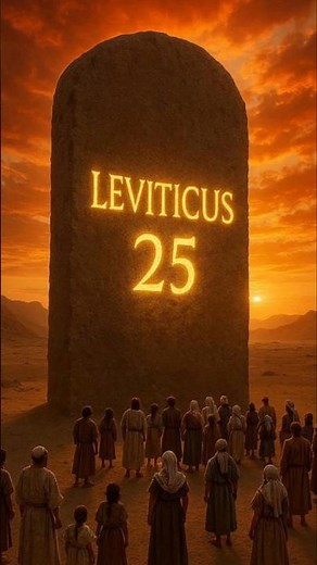 Leviticus 25 — Jubilee: Freedom, Rest, and Divine Justice #biblestories #biblestudy #leviticus #god