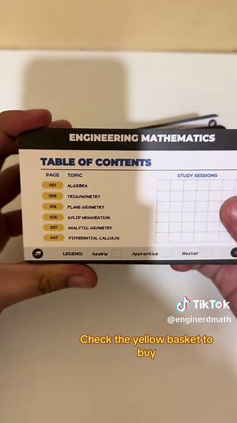 Engineering Mathematics Formula Flashcards for Students