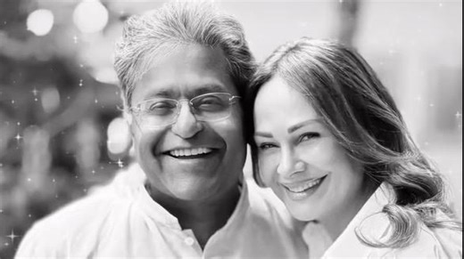 Lalit Modi finds love again as 25-year friendship turns romantic on Valentine’s Day