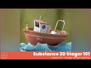 16 | Substance 3D Stager Course - Image-Based Lighting (IBL)
