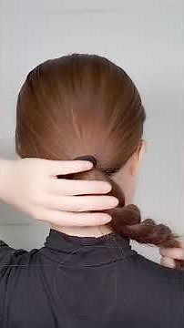 Self-low bun complete ✨ | Neat daily hair perfect for hanbok, weddings, and events #hair #hairsty...