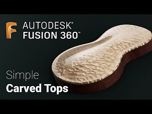 How to model Carved Tops in Fusion 360 in under 15 minutes.