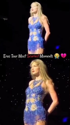 Here's How FEARLESS Taylor Manages HARDEST Show of the Eras Tour Brazil 😰💔 #taylorswift #shorts