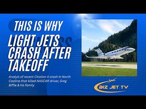 This Is Why Light Jets Crash After Takeoff Theory is Wrong