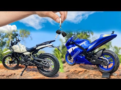 Unboxing of Royal Enfield Himalayan 450 | MotoGP 46 | Scale 1:12 Model | Collectible | Miniature 🤩⚡