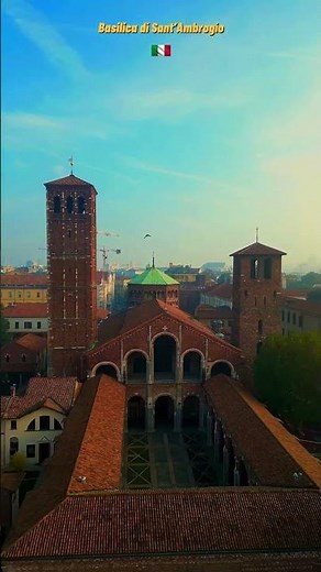 Basilica di Sant’Ambrogio: Milan’s Ancient Heart of Faith & History ⛪🇮🇹 #italy #travel