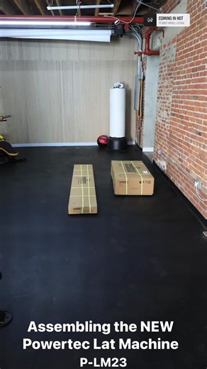 Assembling the New Powertec Lat Machine (P-LM23). With both a high & low cable, a 500Lbs. max weight capacity, and if you order it before November 30th, get 20% off as part of our Black Friday Mega Sale. (And receive it before the holidays). | Powertec