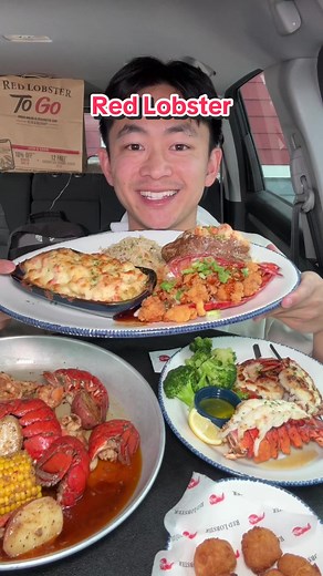 Trying Red Lobster's Delicious Seafood Dinner
