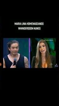 Maria Lina homenageando Whindersson Nunes #faustaonaband #faustao#whinderssonnunes#viral #shorts
