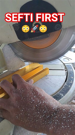 aluminium cutting tutorial #shorts #works #cuttingskills