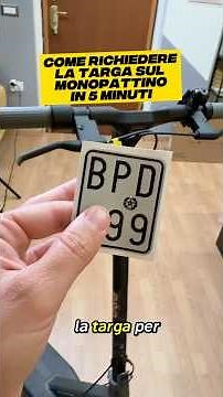 How to get a license plate for your electric scooter online