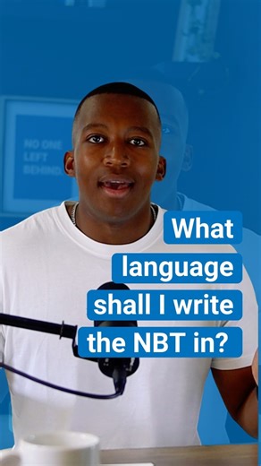 Did you know you can take your National Benchmark Tests (NBTs) in English, Afrikaans, or Braille? Choosing the right language helps you feel confident and ready on test day. Watch our quick guide to learn more and prepare smarter! | Advantage Learn | Facebook