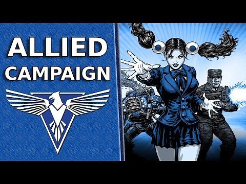 Red Alert 3 Uprising | Full Allied Campaign Playthrough - Hard Difficulty