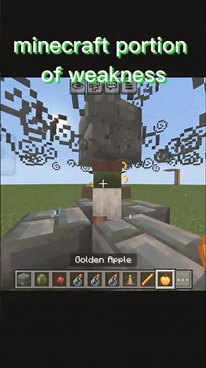 Minecraft potion of weakness recipe