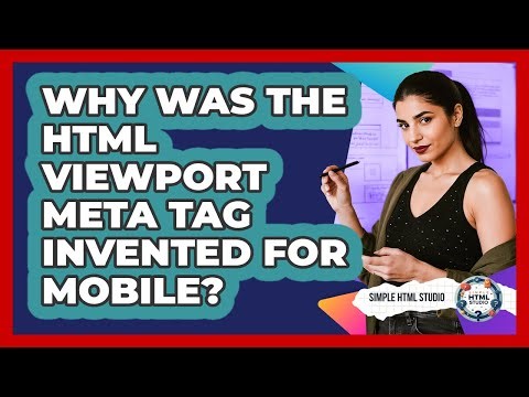 Why Was The HTML Viewport Meta Tag Invented For Mobile? - Simple HTML Studio