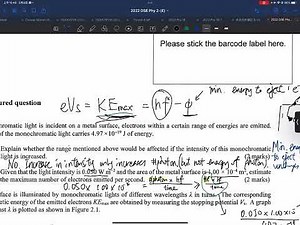 2022 DSE Physics P2 E2 LQ