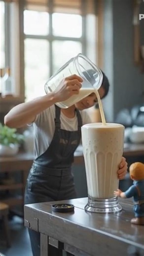 Animation milk shake. #shorts, #viral, #cake, #ai