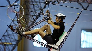 A Human-Powered Helicopter: Straight Up Difficult