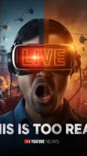 This VR Simulation Feels TOO Real… Like Watching the News Live”#shorts #vr #anime