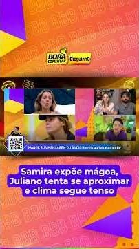 🔥Samira can't stand Juliano's attitude and the atmosphere gets tense #BBB26