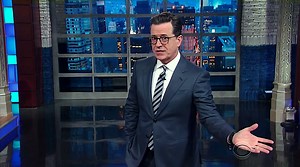 Stephen Colbert thanks Oprah for sinking Trump's first Cabinet nominee