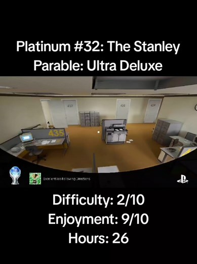 Unlocking Platinum Trophy in The Stanley Parable