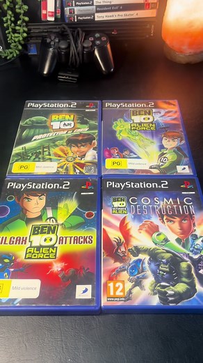 Unboxing Ben 10 PS2 Games: Nostalgia and Gameplay