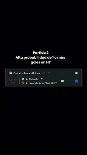3 partidos con gol en 1ª mitad viernes 6 de febrero!⚽