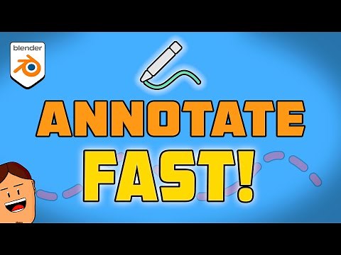 Draw and REMOVE Annotations FAST in Blender
