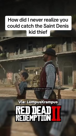 Catch the Saint Denis Kid Thief in RDR2 - How to Guide