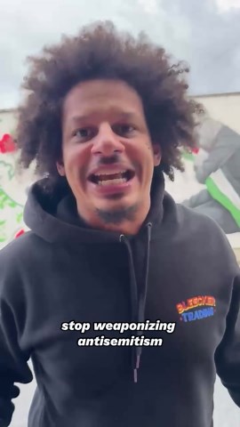 Comedian Eric Andre speaks up for Gaza and humanity 🇵🇸💖