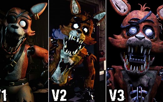 【FNAF Plus】进化史（Lostpawplay版本）