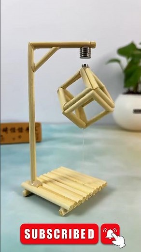 DIY Anti-Gravity Water Fountain with Bamboo Sticks! | Amazing Illusion Craft #AntiGravityFountain