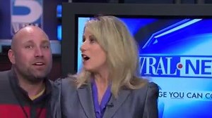 #tbt Can you believe what I have to put up with in the newsroom from photographer Chad Flowers?!? | WRAL Debra Morgan