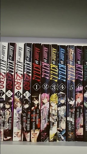 complete akame ga kill manga collection #anime #manga #mangacollection #akamegakill