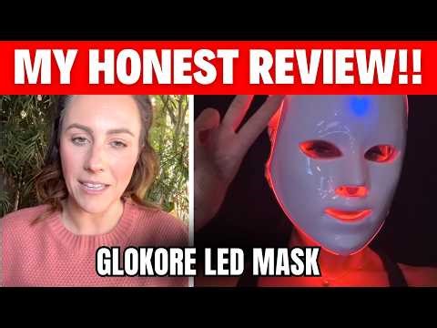 Does GLOKORE LED MASK Work? - (HONEST REVIEW!) - Glokore LED Mask Reviews - Red Light Therapy Mask