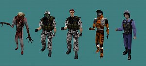 Half-Life original NPCS player models addon