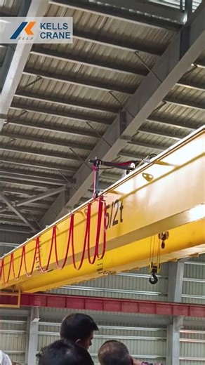 Kells Crane 5ton 2ton Double Girder Overhead Crane On Dite Usage #machine #factory #manufacturing