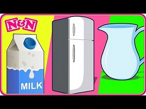 Learn Alphabets with Nellie and Ned | I Spy Game in the Kitchen for Kids