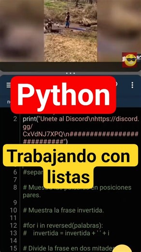 Reto 5 - trabajando con listas en Python #python #aprender