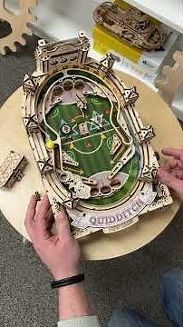 🧙‍♂️✨ How It Works: UGears Quidditch™ Pinball #giftidea #diymodel #game #harrypotter #engineeringfun