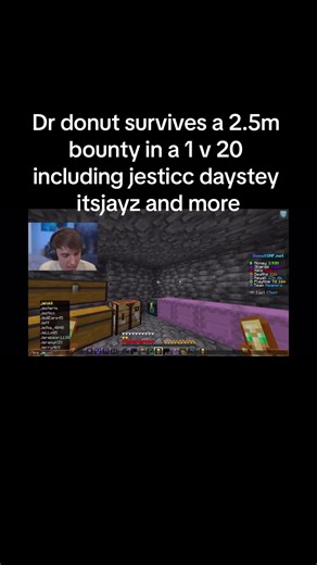 DrDonut's Epic 1v20 Challenge with 2.5M Bounty