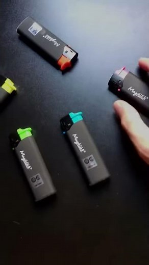 Encendedor Magiclick Turbo Black Catalítico