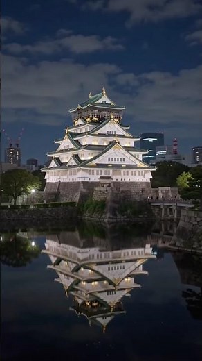 【大阪城】日本の歴史を感じる美しい名城！四季を彩る絶景スポット 🇯🇵✨