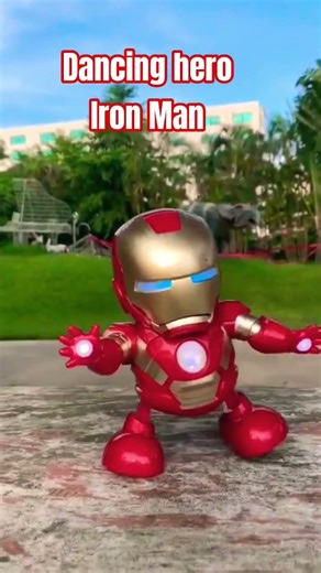 Dancing hero Iron Man 🎸🎶🎶🕺🤖