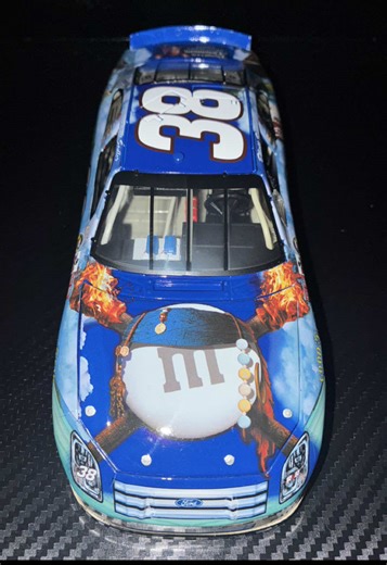 Elliot Sadler 2006 M&M’s Pirates of the Caribbean. Gorgeous car you don’t see often. #nascartiktok #diecastcollection #diecastcollectors #followme