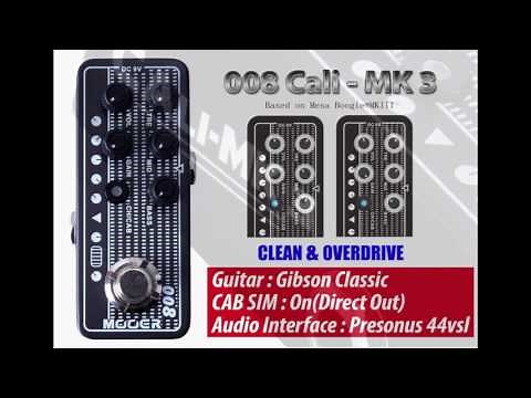 MOOER Micro Preamp 008(Cali-MK 3)