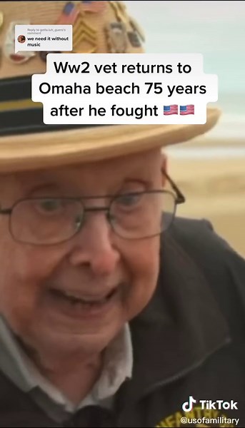 WW2 Veteran Returns to Omaha Beach After 75 Years | Military Reunion Prank