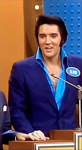Elvis Presley Takes Over Family Feud with Richard Dawson! 🎸😂